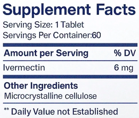 IverZole IVER 6mg - 2 Pack